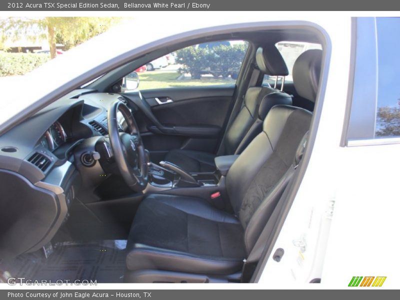 Bellanova White Pearl / Ebony 2012 Acura TSX Special Edition Sedan