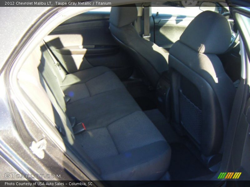 Taupe Gray Metallic / Titanium 2012 Chevrolet Malibu LT