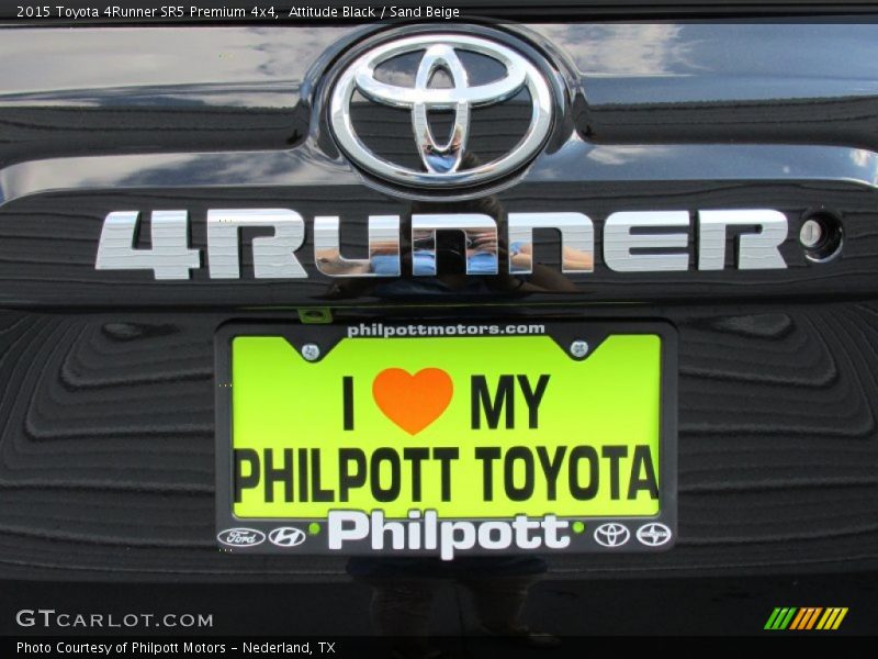 Attitude Black / Sand Beige 2015 Toyota 4Runner SR5 Premium 4x4