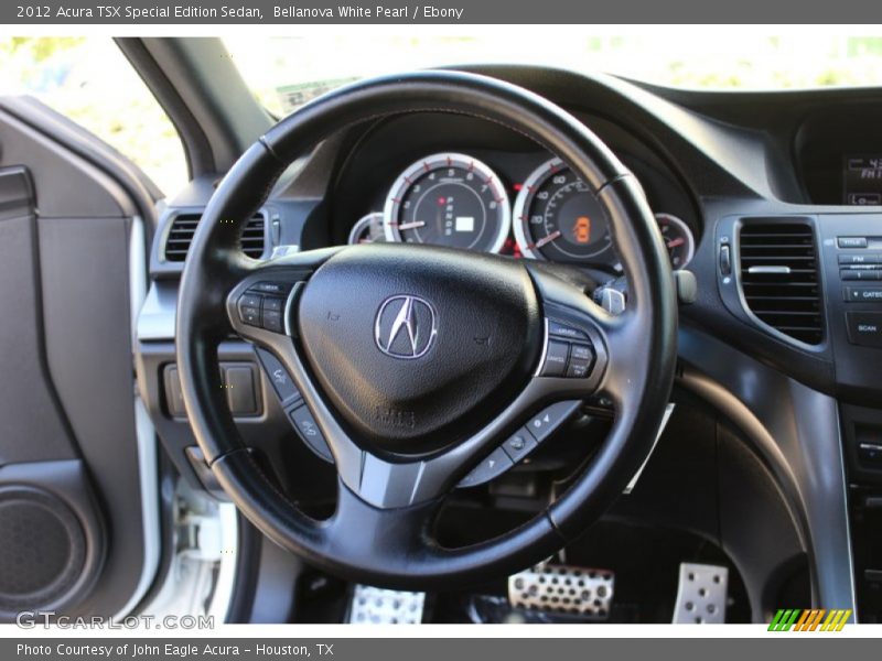 Bellanova White Pearl / Ebony 2012 Acura TSX Special Edition Sedan