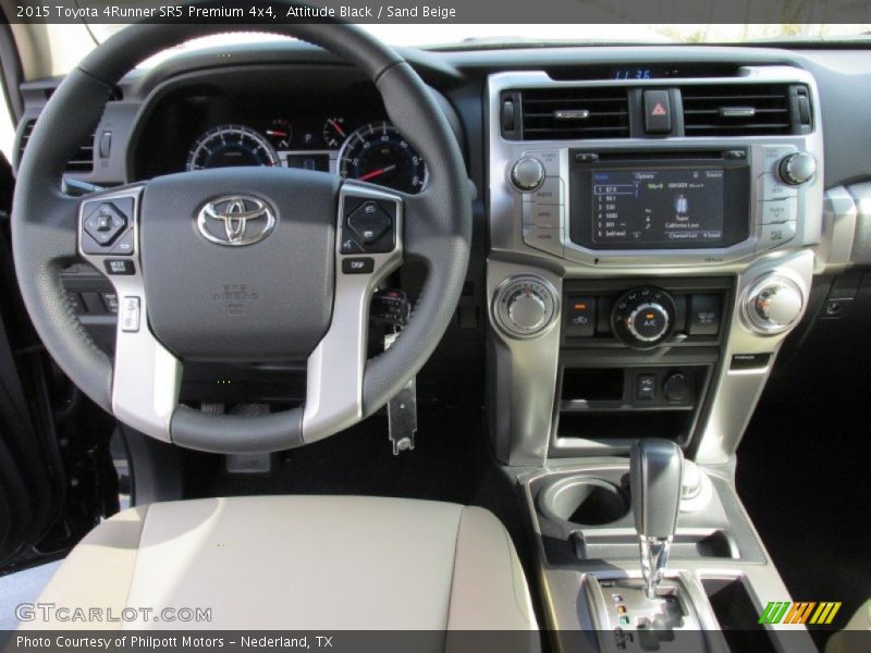 Attitude Black / Sand Beige 2015 Toyota 4Runner SR5 Premium 4x4