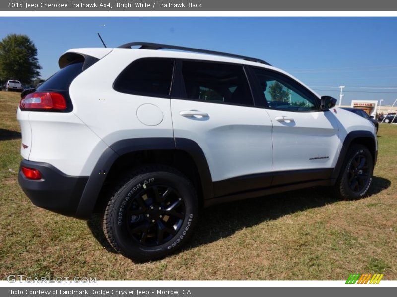 Bright White / Trailhawk Black 2015 Jeep Cherokee Trailhawk 4x4