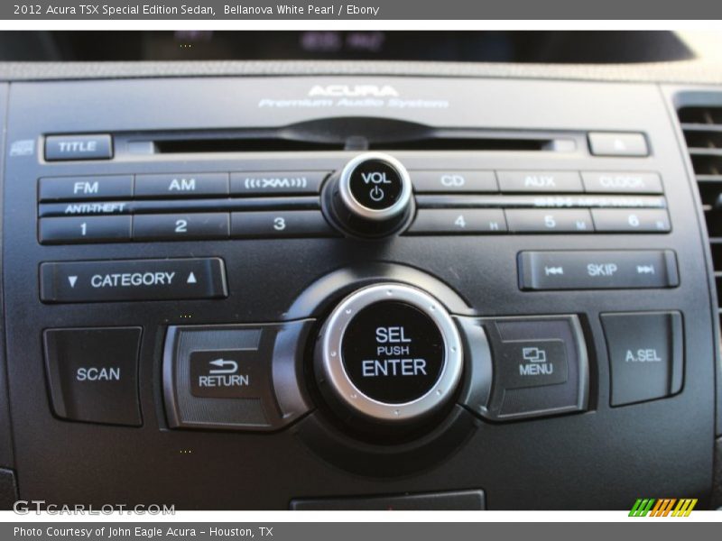 Bellanova White Pearl / Ebony 2012 Acura TSX Special Edition Sedan