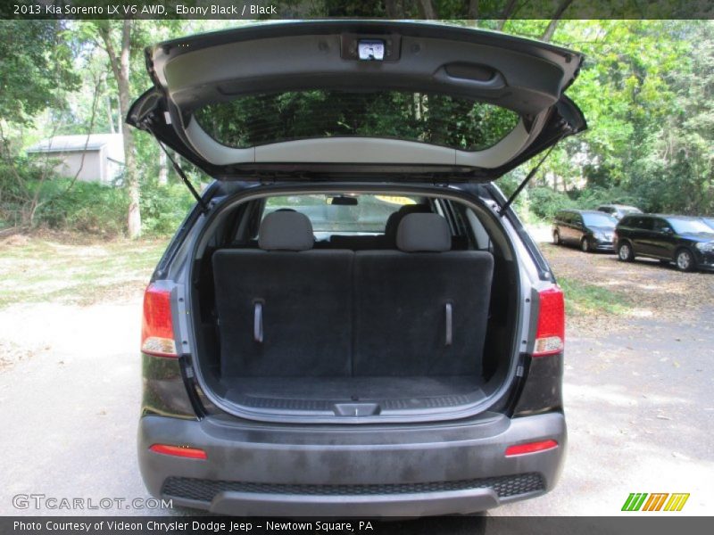 Ebony Black / Black 2013 Kia Sorento LX V6 AWD