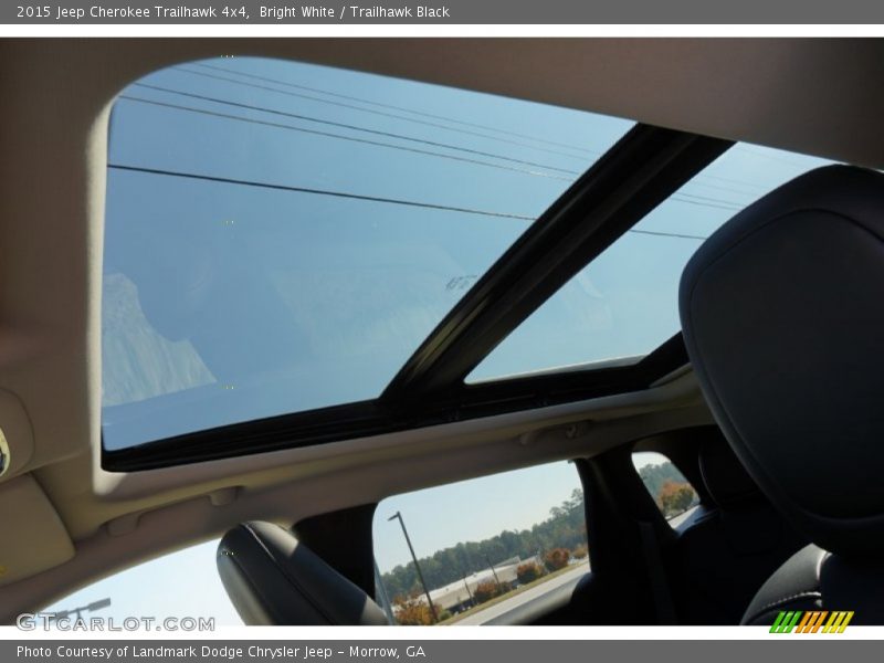 Bright White / Trailhawk Black 2015 Jeep Cherokee Trailhawk 4x4