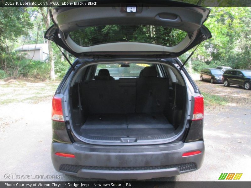 Ebony Black / Black 2013 Kia Sorento LX V6 AWD