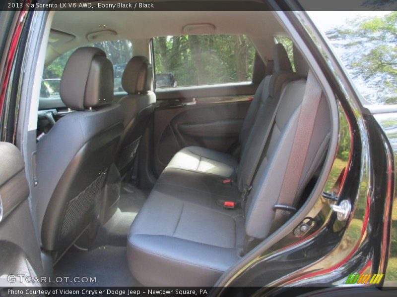 Ebony Black / Black 2013 Kia Sorento LX V6 AWD