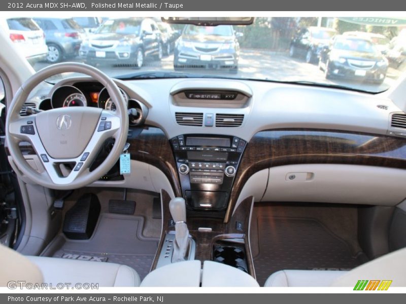 Polished Metal Metallic / Taupe 2012 Acura MDX SH-AWD