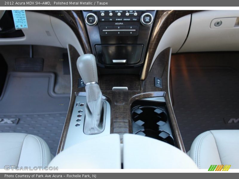 Polished Metal Metallic / Taupe 2012 Acura MDX SH-AWD