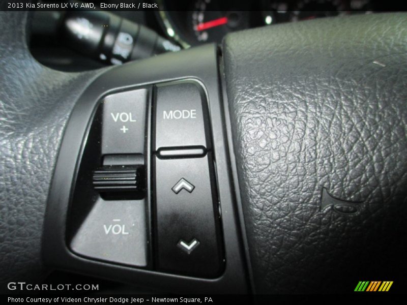 Ebony Black / Black 2013 Kia Sorento LX V6 AWD