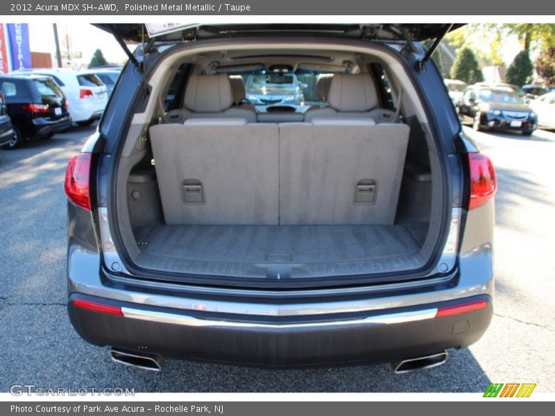 Polished Metal Metallic / Taupe 2012 Acura MDX SH-AWD