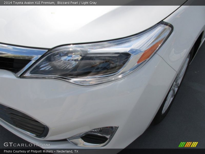 Blizzard Pearl / Light Gray 2014 Toyota Avalon XLE Premium
