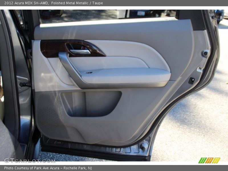 Polished Metal Metallic / Taupe 2012 Acura MDX SH-AWD