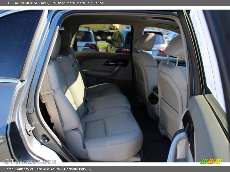 Polished Metal Metallic / Taupe 2012 Acura MDX SH-AWD