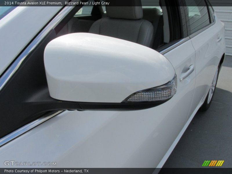 Blizzard Pearl / Light Gray 2014 Toyota Avalon XLE Premium