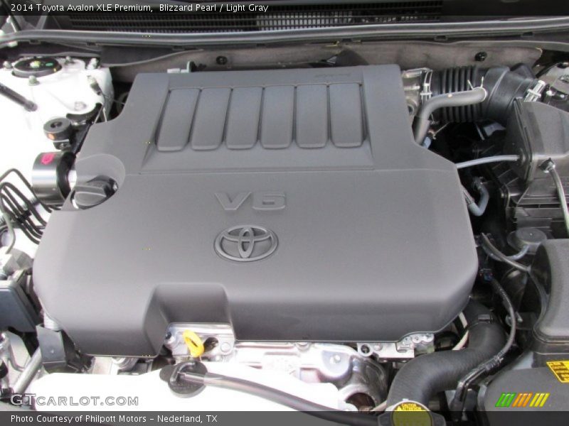 Blizzard Pearl / Light Gray 2014 Toyota Avalon XLE Premium