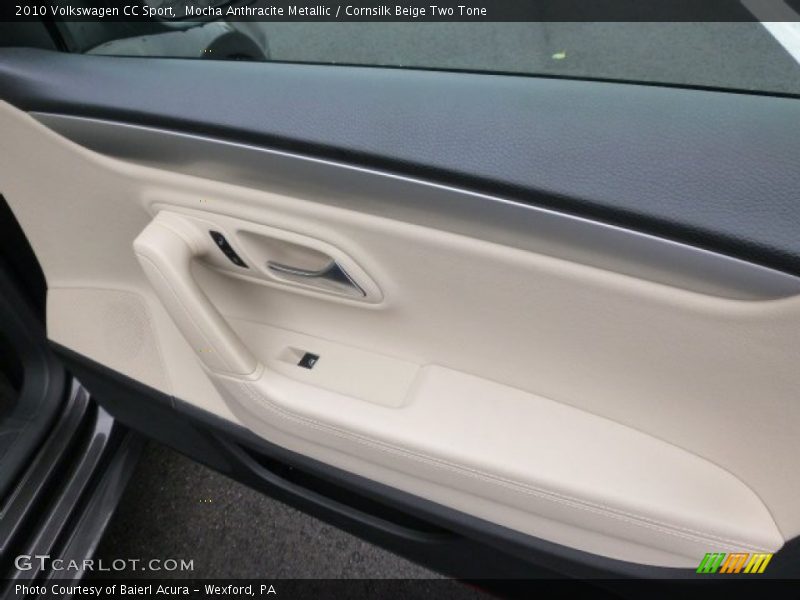 Mocha Anthracite Metallic / Cornsilk Beige Two Tone 2010 Volkswagen CC Sport
