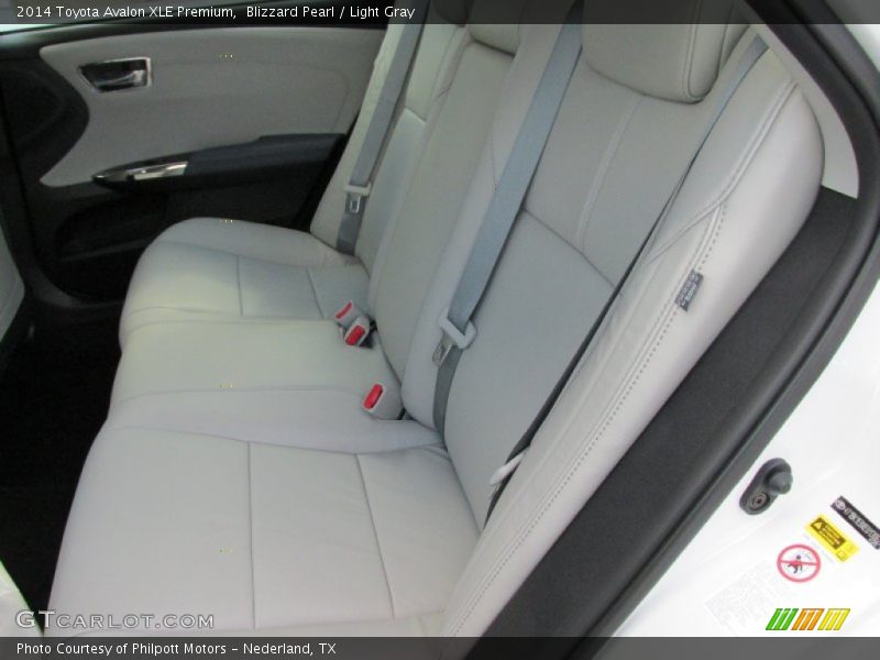 Blizzard Pearl / Light Gray 2014 Toyota Avalon XLE Premium