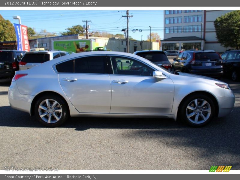 Silver Moon / Ebony 2012 Acura TL 3.5 Technology