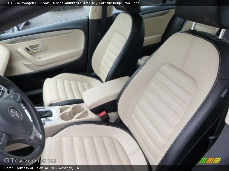 Mocha Anthracite Metallic / Cornsilk Beige Two Tone 2010 Volkswagen CC Sport