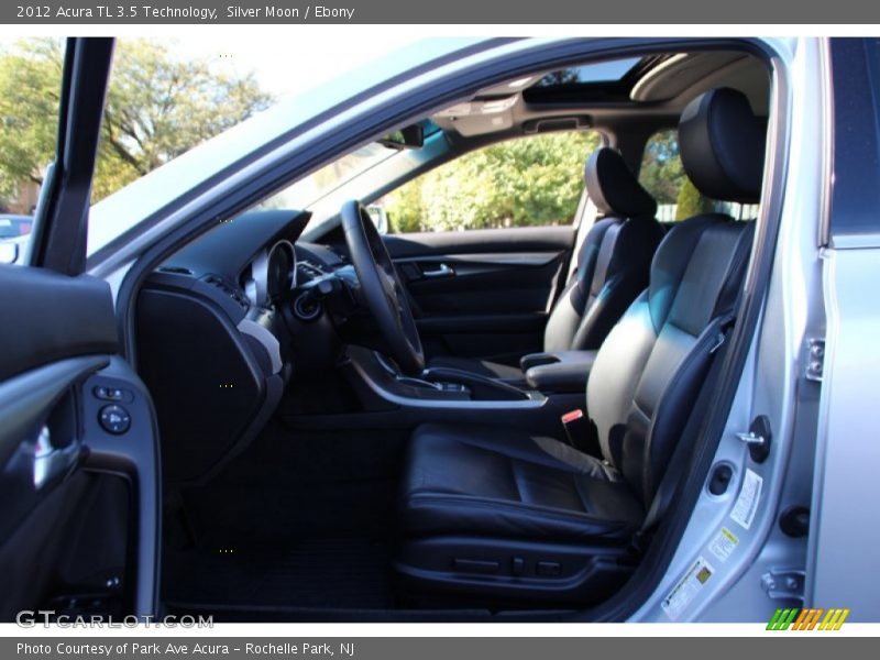Silver Moon / Ebony 2012 Acura TL 3.5 Technology