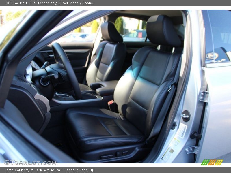 Silver Moon / Ebony 2012 Acura TL 3.5 Technology