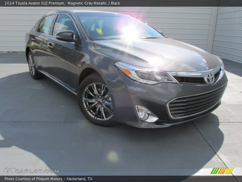 Magnetic Gray Metallic / Black 2014 Toyota Avalon XLE Premium