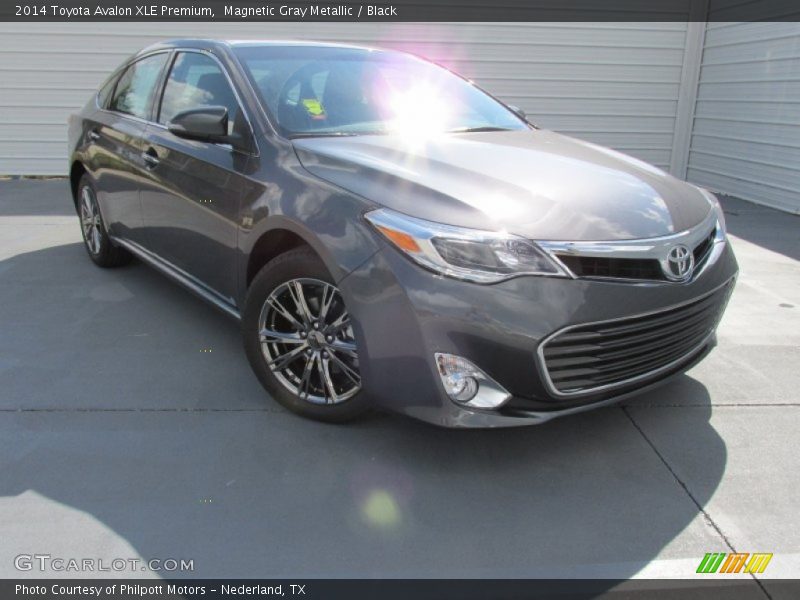 Magnetic Gray Metallic / Black 2014 Toyota Avalon XLE Premium