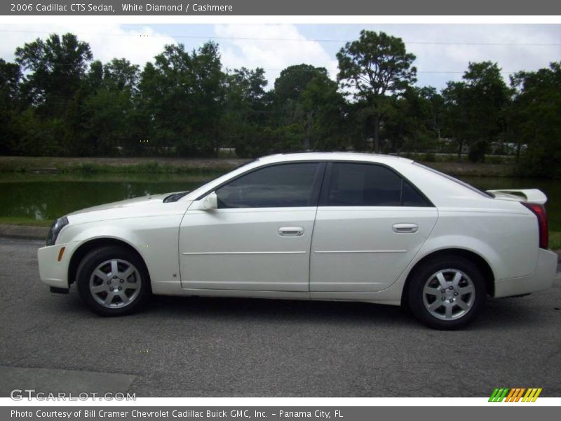 White Diamond / Cashmere 2006 Cadillac CTS Sedan