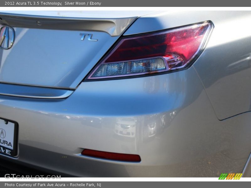 Silver Moon / Ebony 2012 Acura TL 3.5 Technology