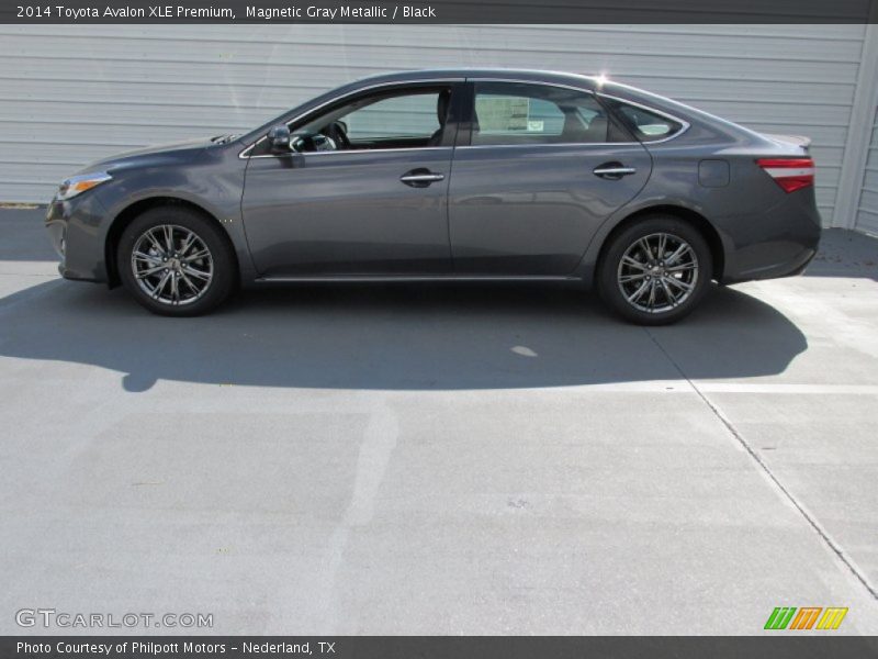Magnetic Gray Metallic / Black 2014 Toyota Avalon XLE Premium
