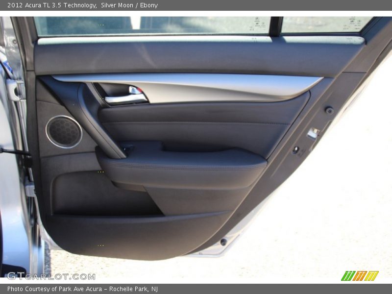 Silver Moon / Ebony 2012 Acura TL 3.5 Technology