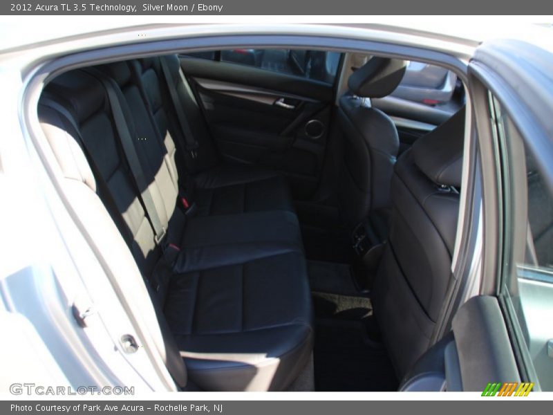 Silver Moon / Ebony 2012 Acura TL 3.5 Technology