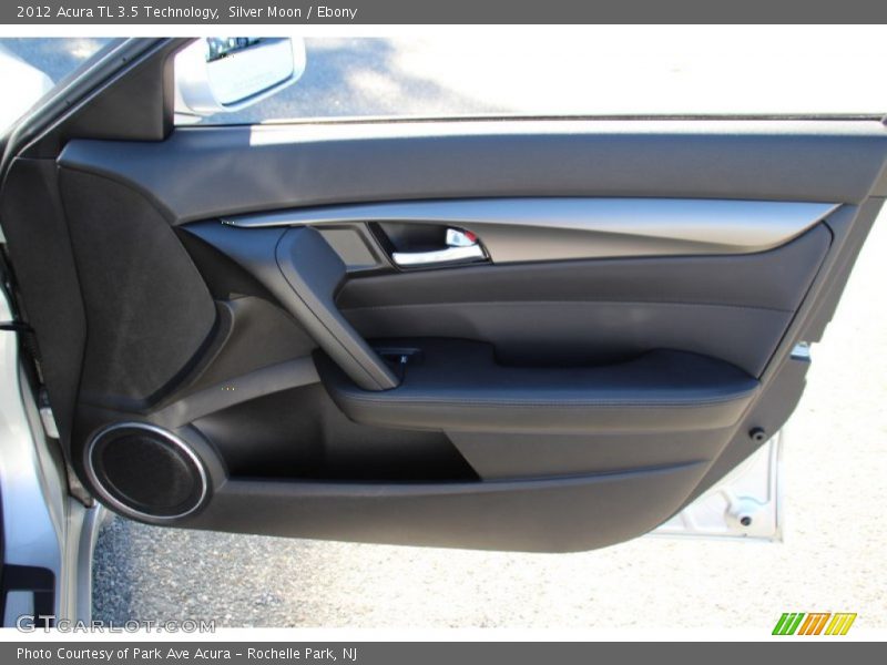 Silver Moon / Ebony 2012 Acura TL 3.5 Technology