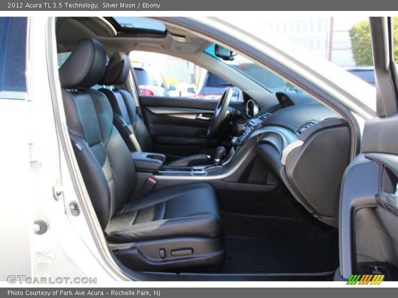 Silver Moon / Ebony 2012 Acura TL 3.5 Technology