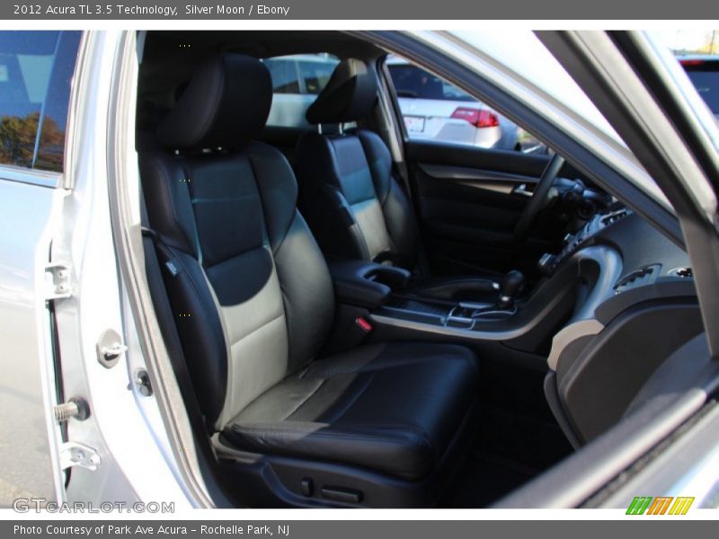 Silver Moon / Ebony 2012 Acura TL 3.5 Technology