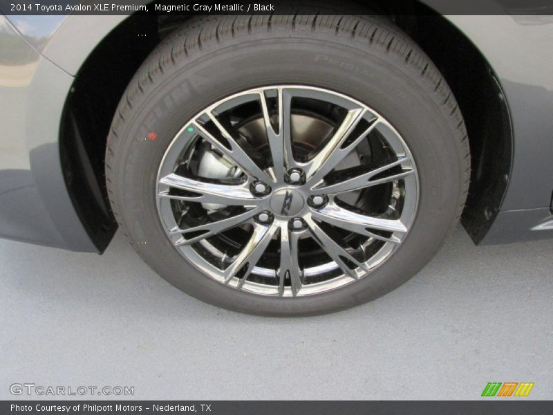 Magnetic Gray Metallic / Black 2014 Toyota Avalon XLE Premium