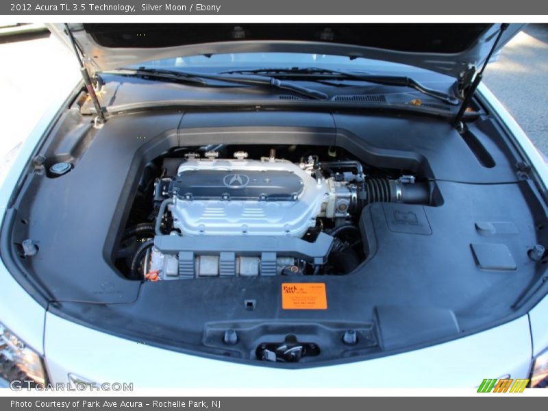 Silver Moon / Ebony 2012 Acura TL 3.5 Technology