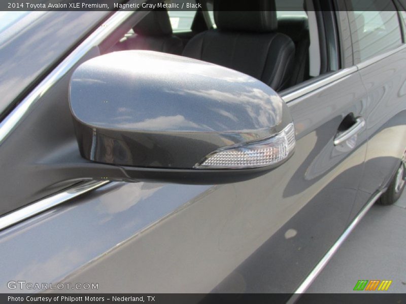 Magnetic Gray Metallic / Black 2014 Toyota Avalon XLE Premium
