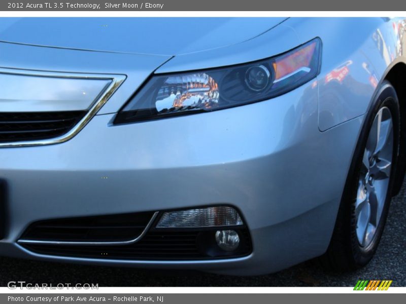 Silver Moon / Ebony 2012 Acura TL 3.5 Technology