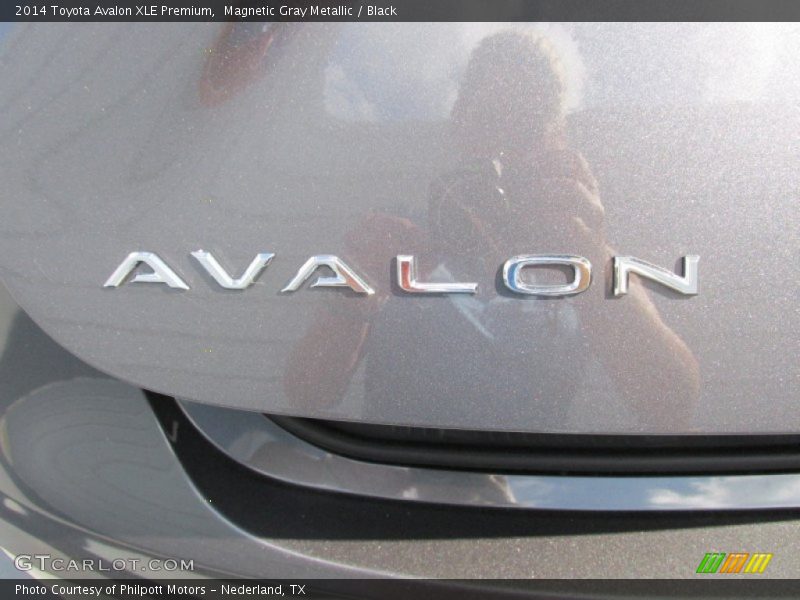 Magnetic Gray Metallic / Black 2014 Toyota Avalon XLE Premium
