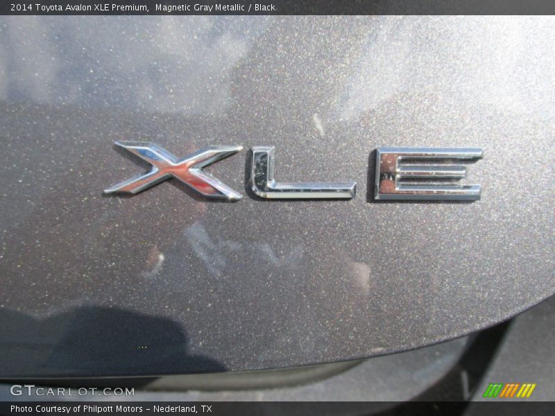 Magnetic Gray Metallic / Black 2014 Toyota Avalon XLE Premium