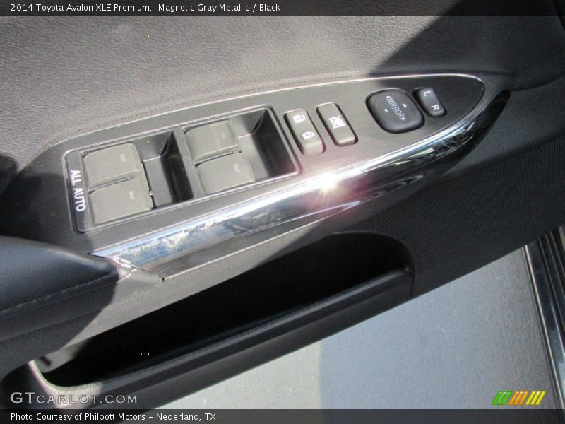 Magnetic Gray Metallic / Black 2014 Toyota Avalon XLE Premium