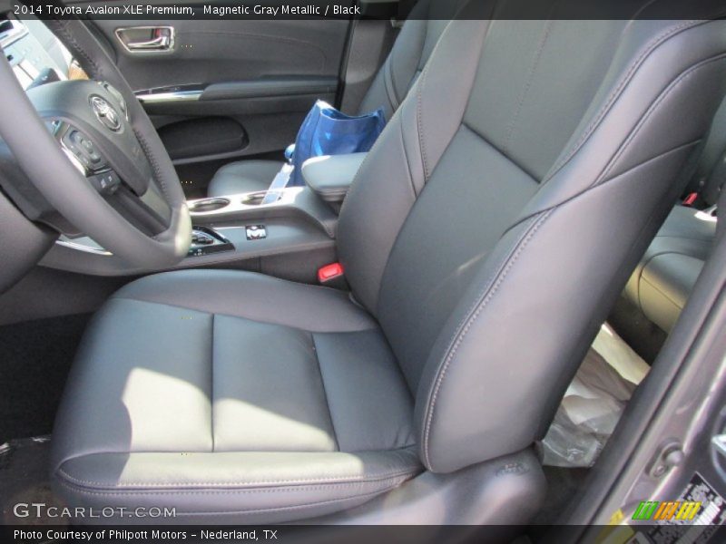 Magnetic Gray Metallic / Black 2014 Toyota Avalon XLE Premium