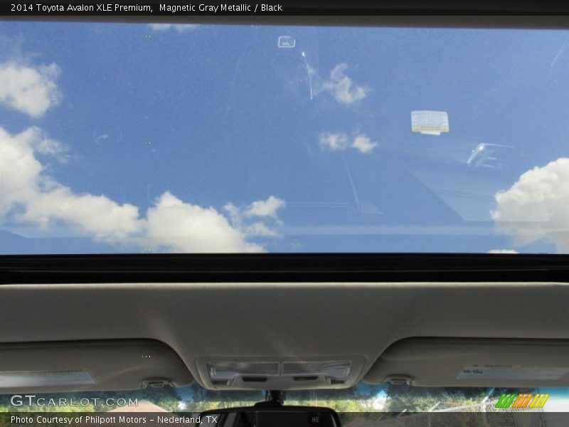 Magnetic Gray Metallic / Black 2014 Toyota Avalon XLE Premium