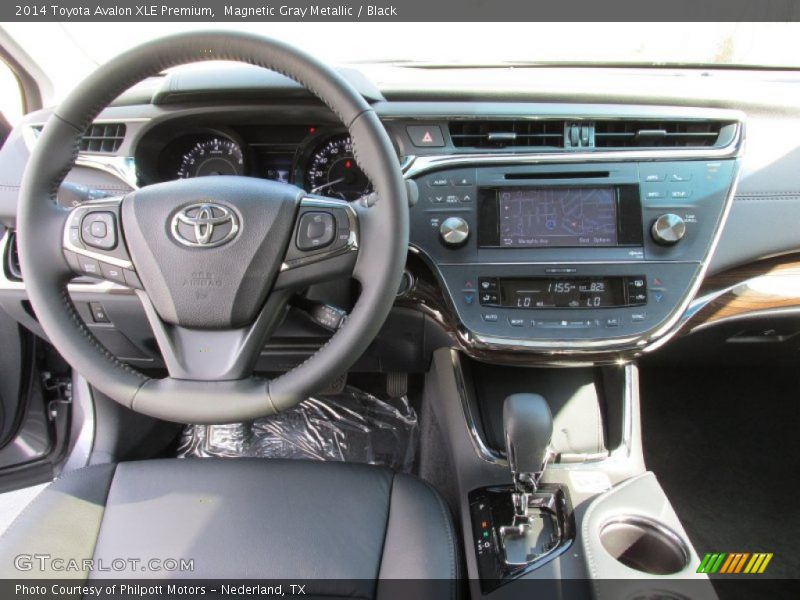 Magnetic Gray Metallic / Black 2014 Toyota Avalon XLE Premium