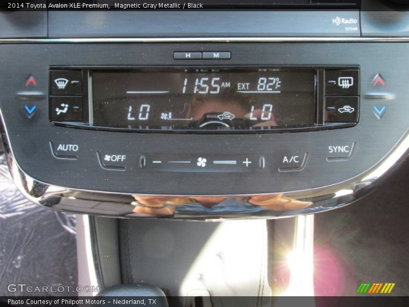 Magnetic Gray Metallic / Black 2014 Toyota Avalon XLE Premium