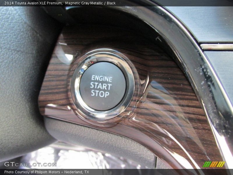 Magnetic Gray Metallic / Black 2014 Toyota Avalon XLE Premium