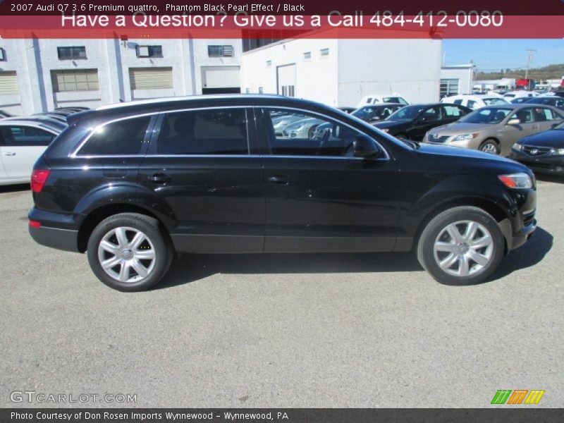 Phantom Black Pearl Effect / Black 2007 Audi Q7 3.6 Premium quattro