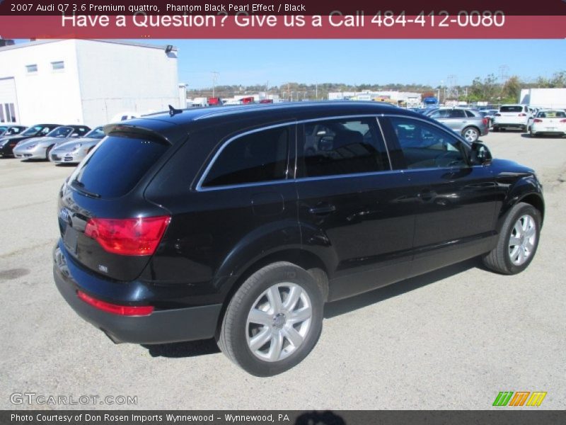 Phantom Black Pearl Effect / Black 2007 Audi Q7 3.6 Premium quattro